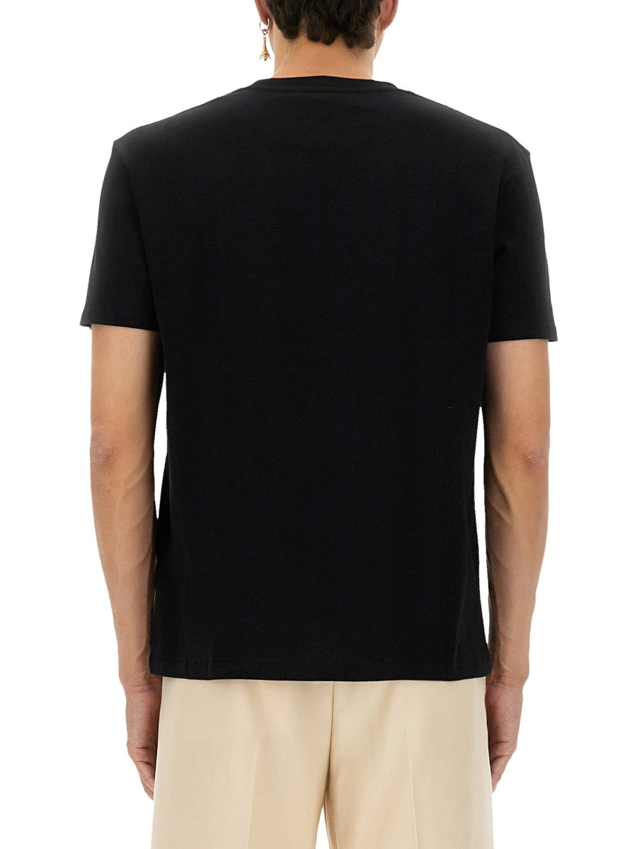Valentino Men T-Shirt With Signature Vlogo