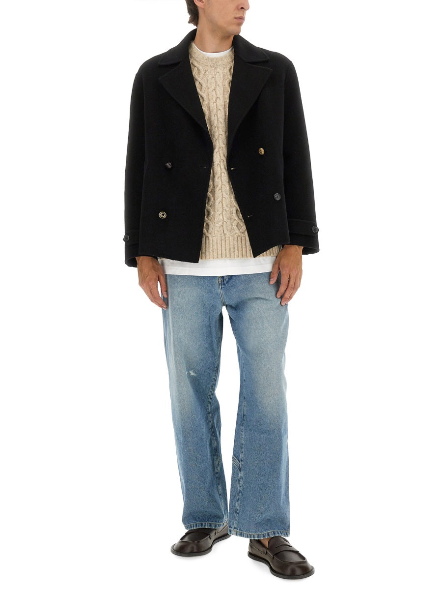 Moschino Men Double-Breasted Jacket