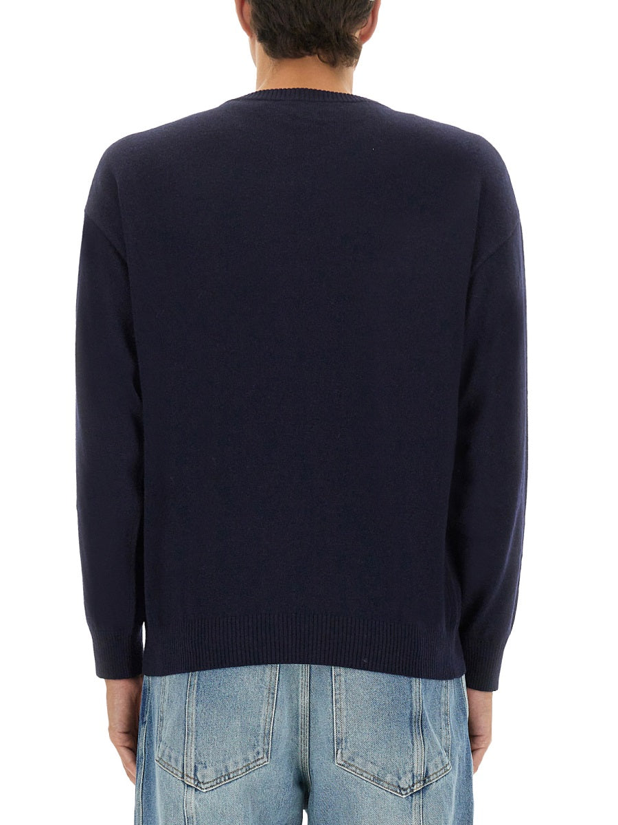 Moschino Men Wool And Cashmere Pullover