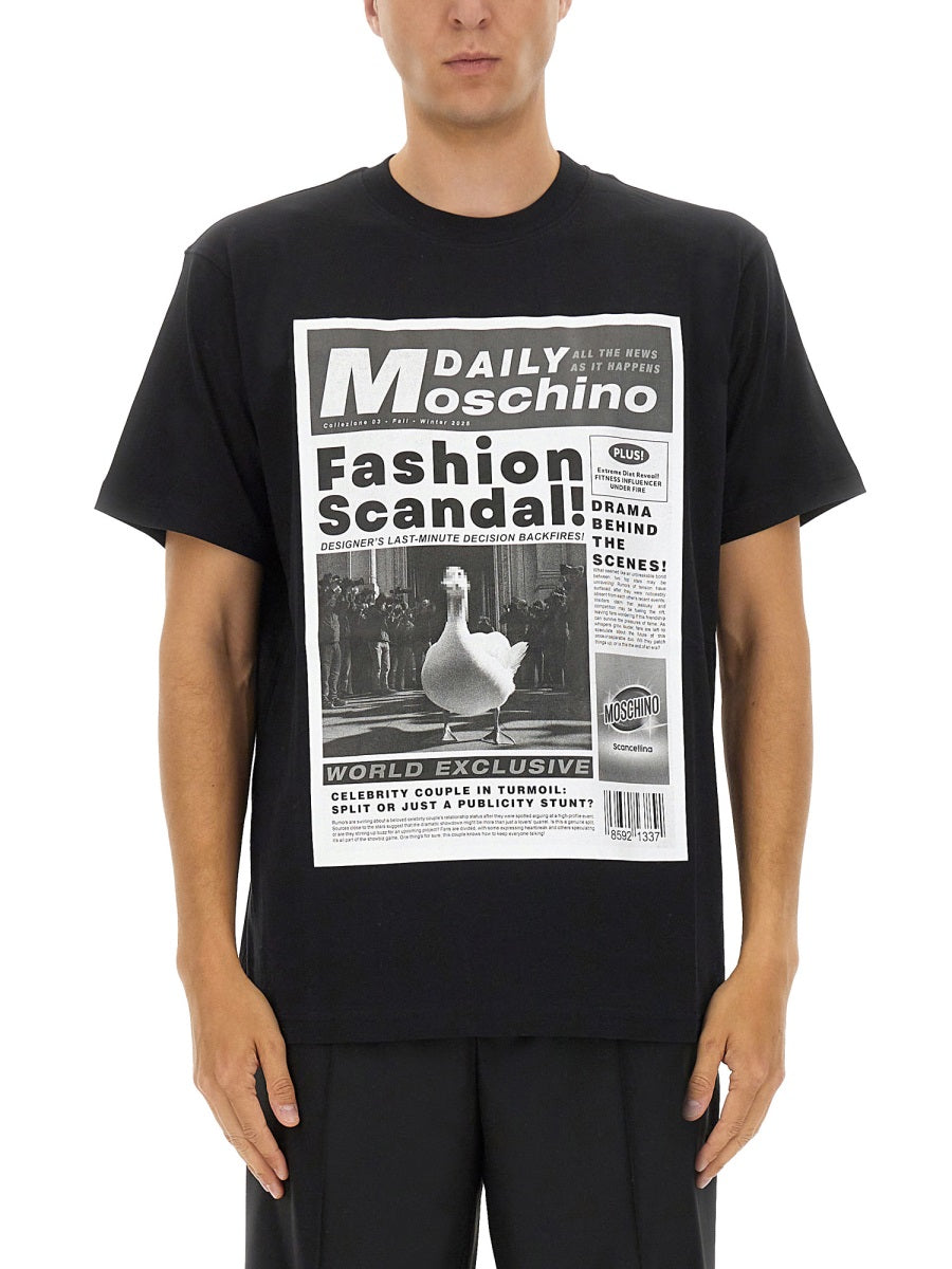 Moschino Men T-Shirt With Print