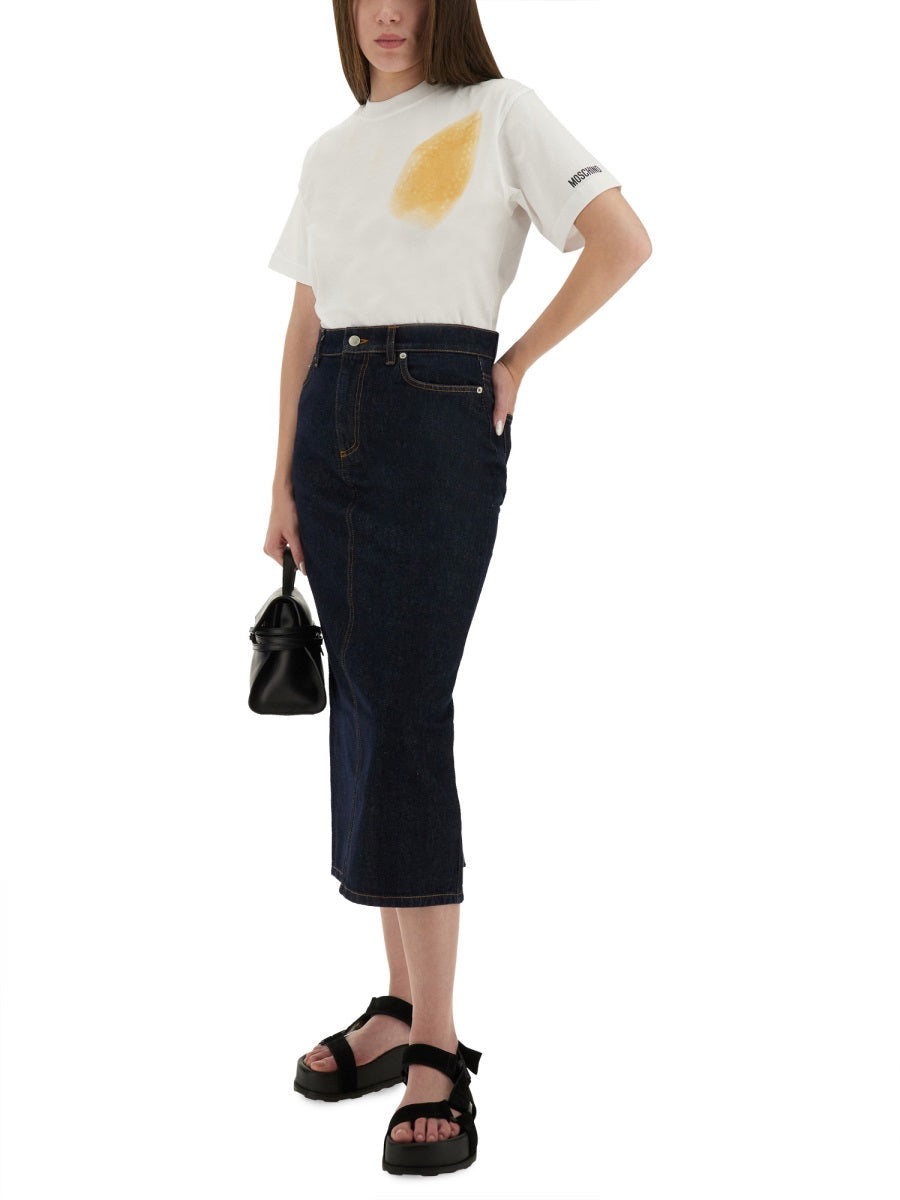 Moschino Women T-Shirt "Too Much Irony!"