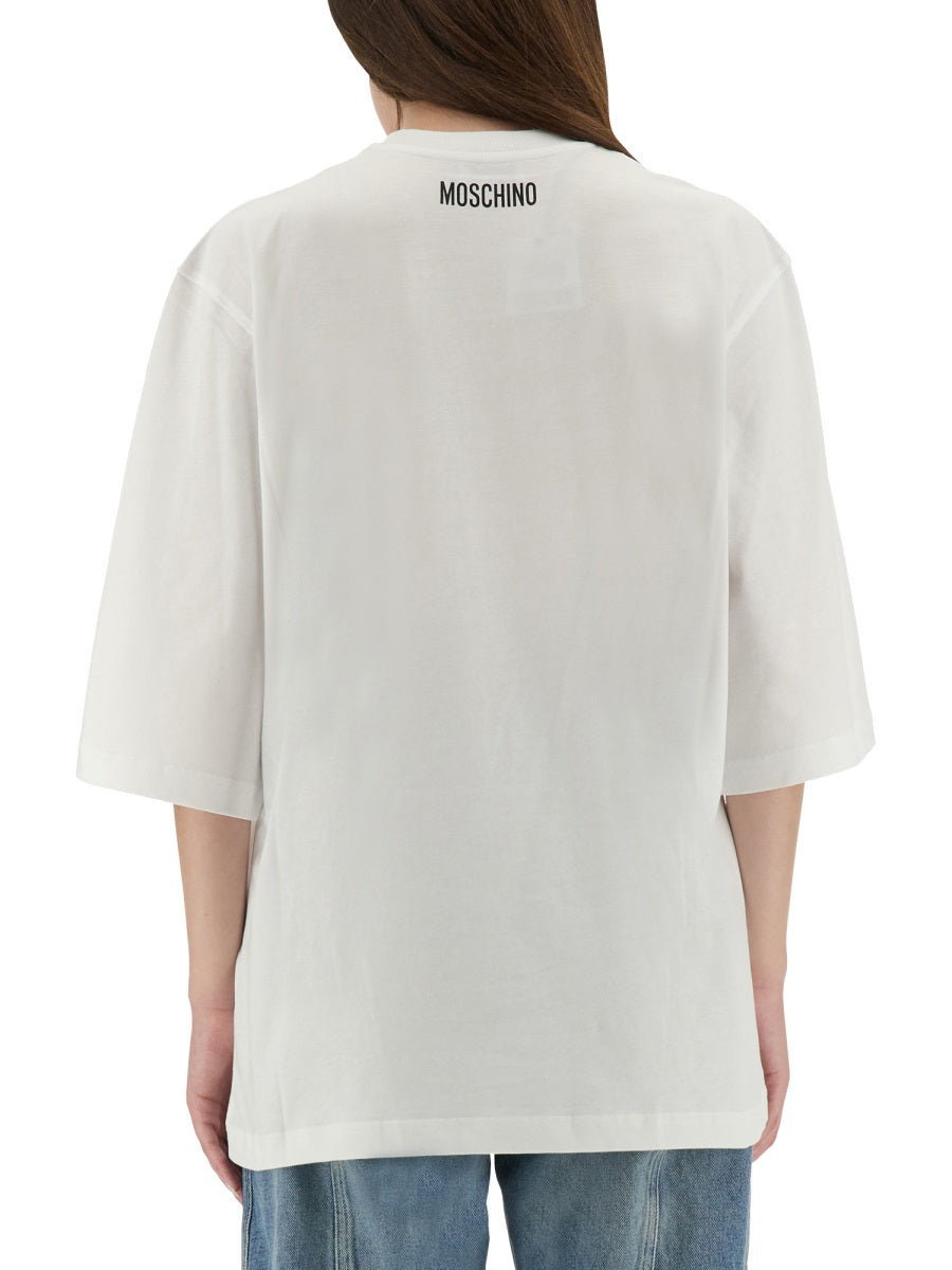 Moschino Women "Goose" Jersey T-Shirt