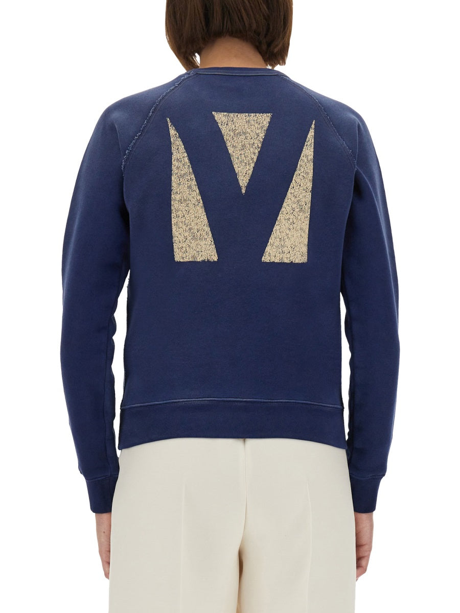 Valentino Women Printed Cotton Sweatshirt