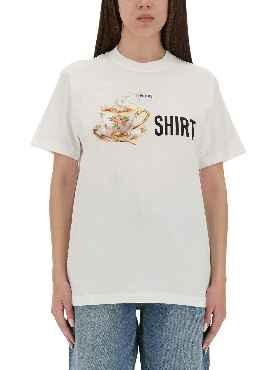 Moschino Women T-Shirt With Print