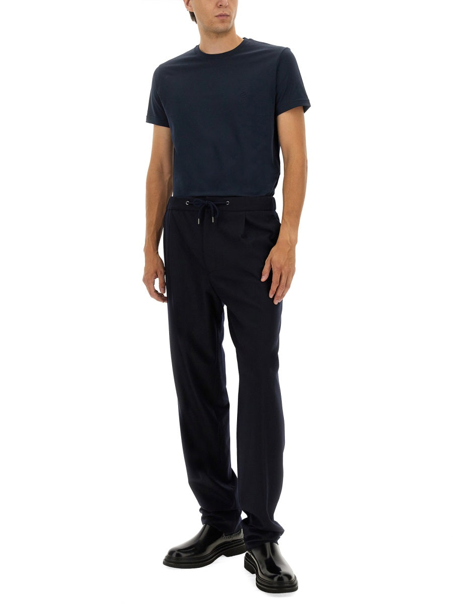 Giorgio Armani Men Crewneck Cotton T-Shirt