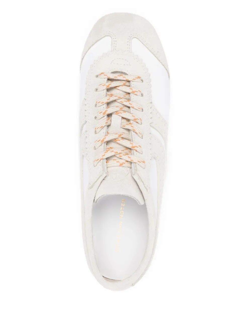Dries Van Noten Women Leather Sneakers With Suede Inserts
