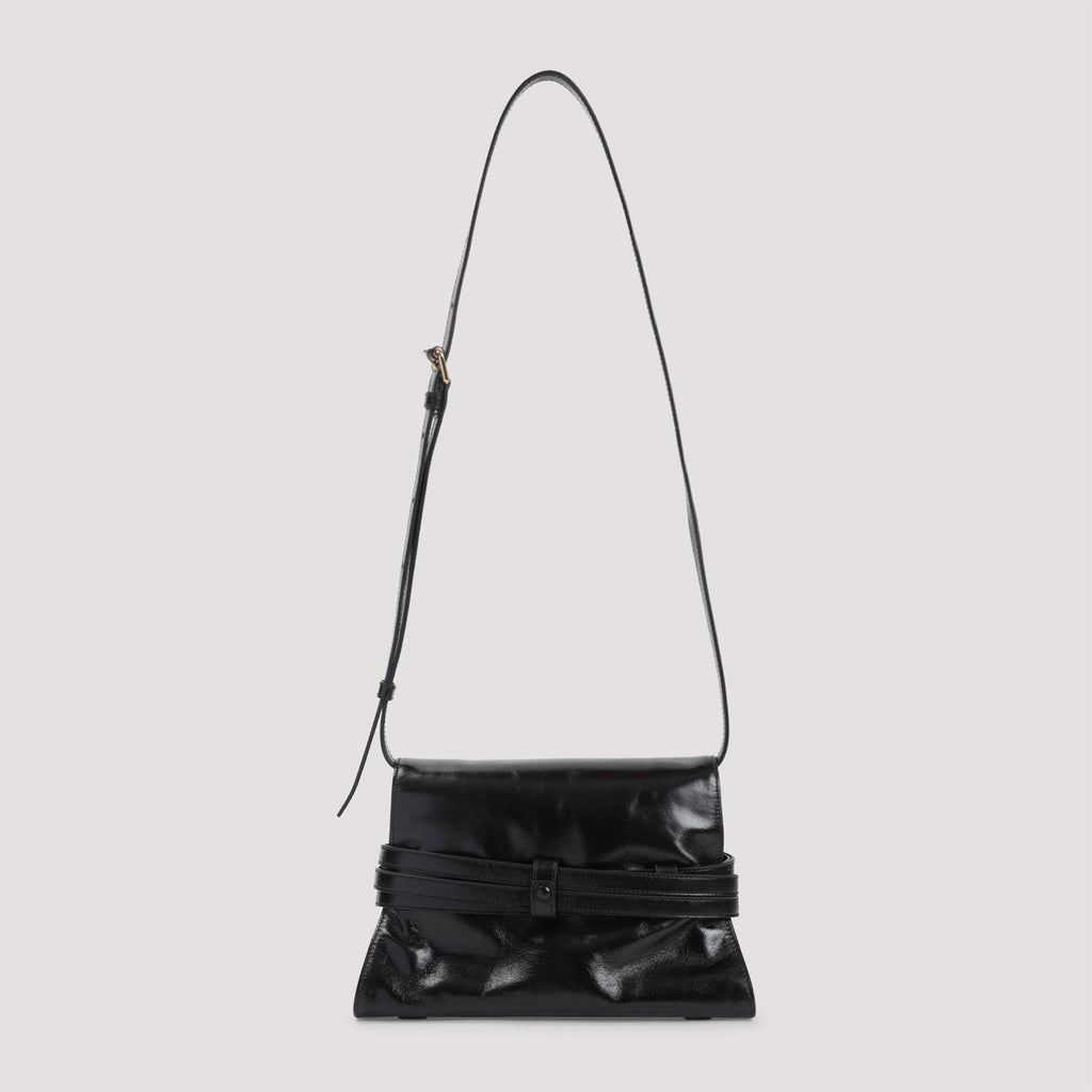 Moschino Leather Shoulder Bag Women