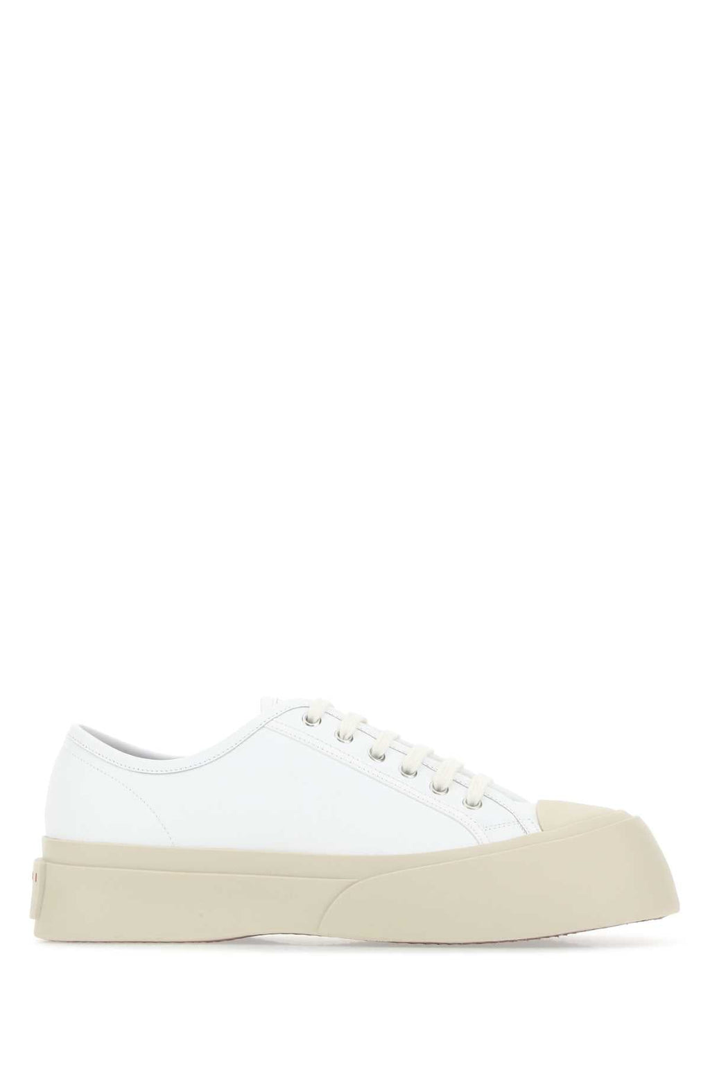 Marni Men White Leather Pablo Sneakers