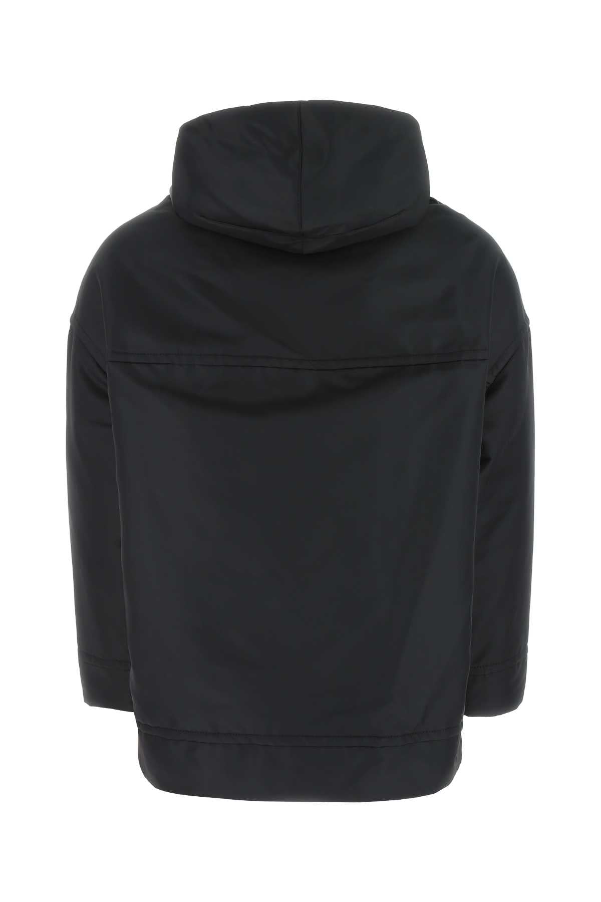 Valentino Garavani Men Black Nylon Sweatshirt