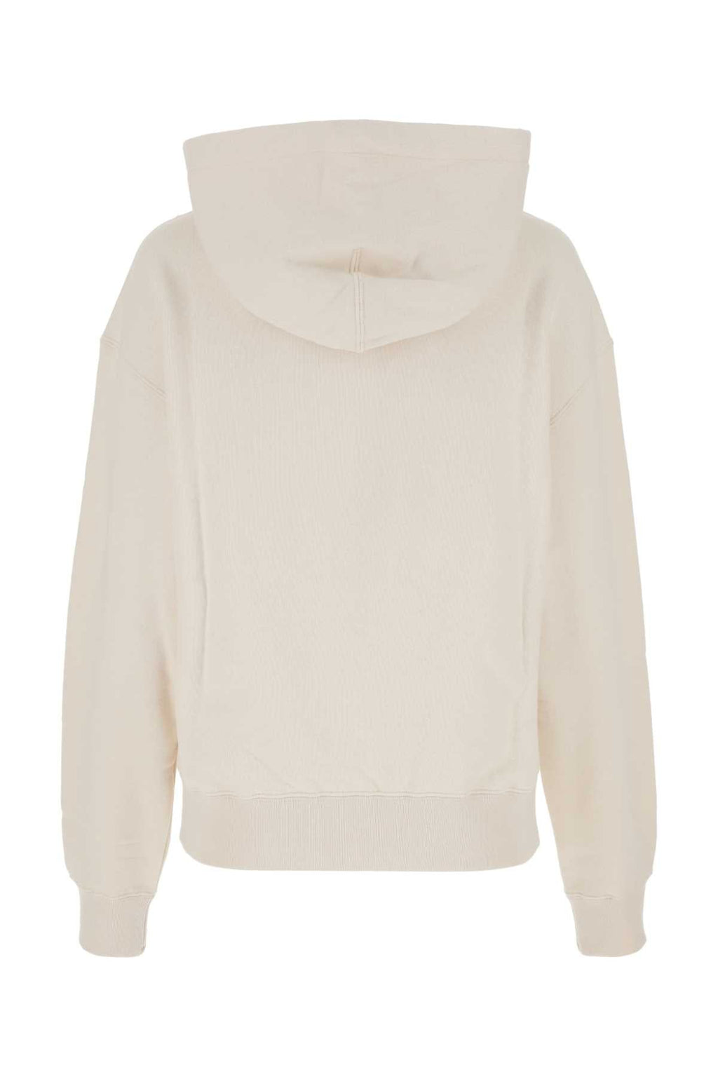 Jil Sander Women Ivory Cotton Oversize Sweatshirt