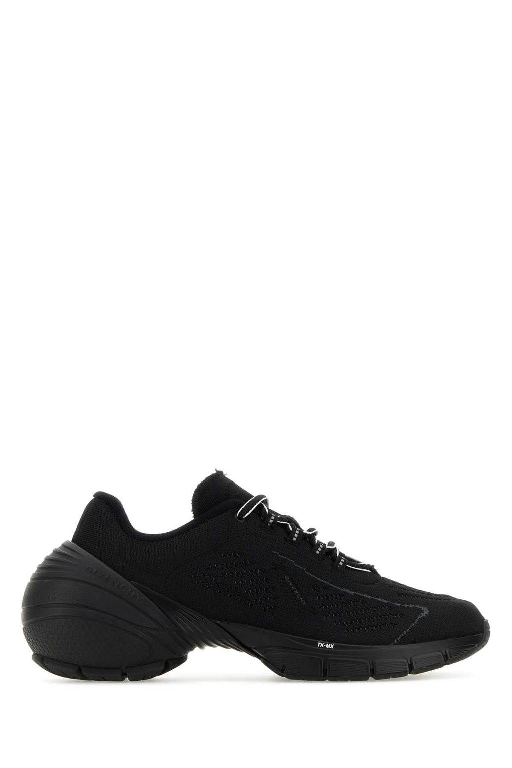 Givenchy Men Black Fabric Tk-Mx Sneakers