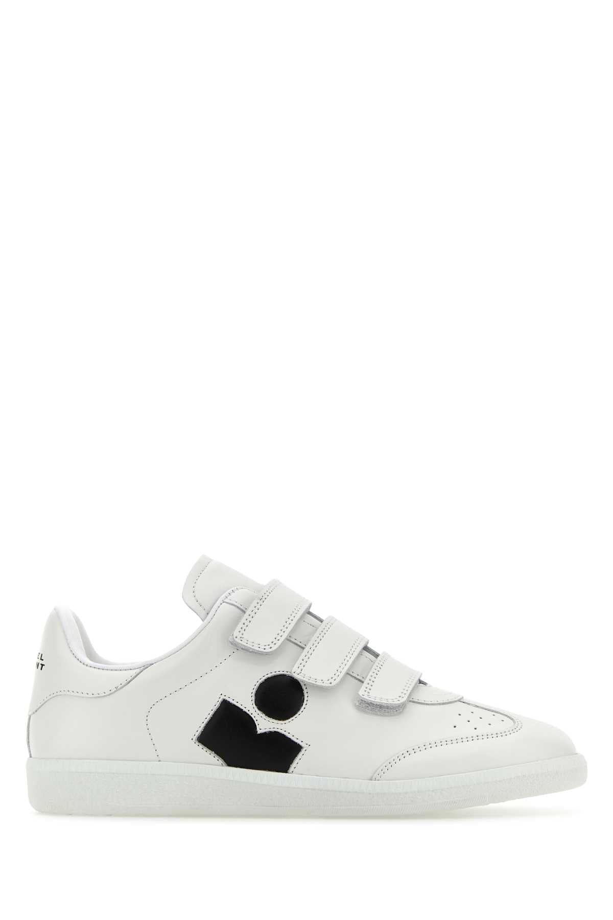 Isabel Marant Etoile Women White Leather Logo Classic Sn Sneakers