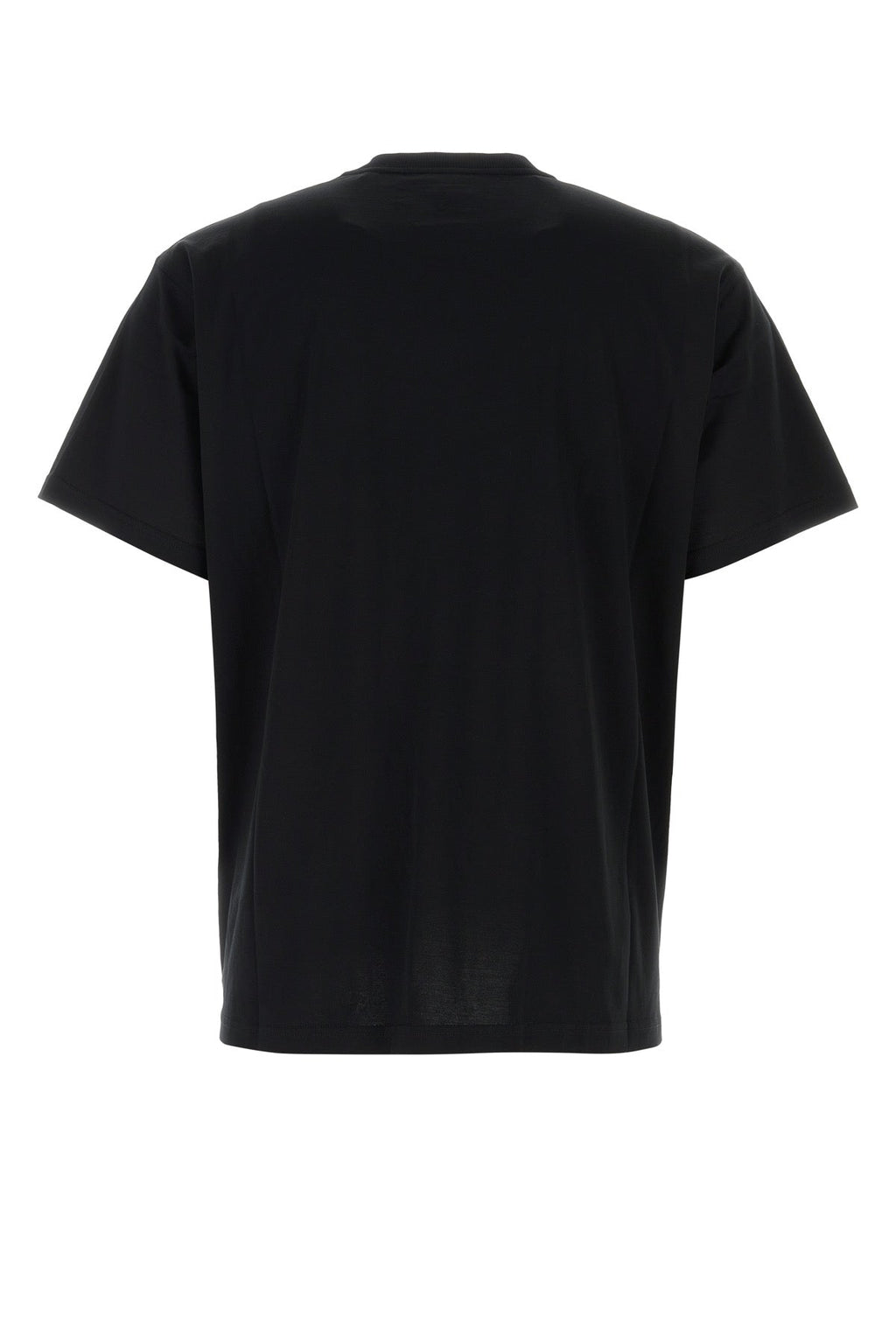 Burberry Men Black Cotton T-Shirt
