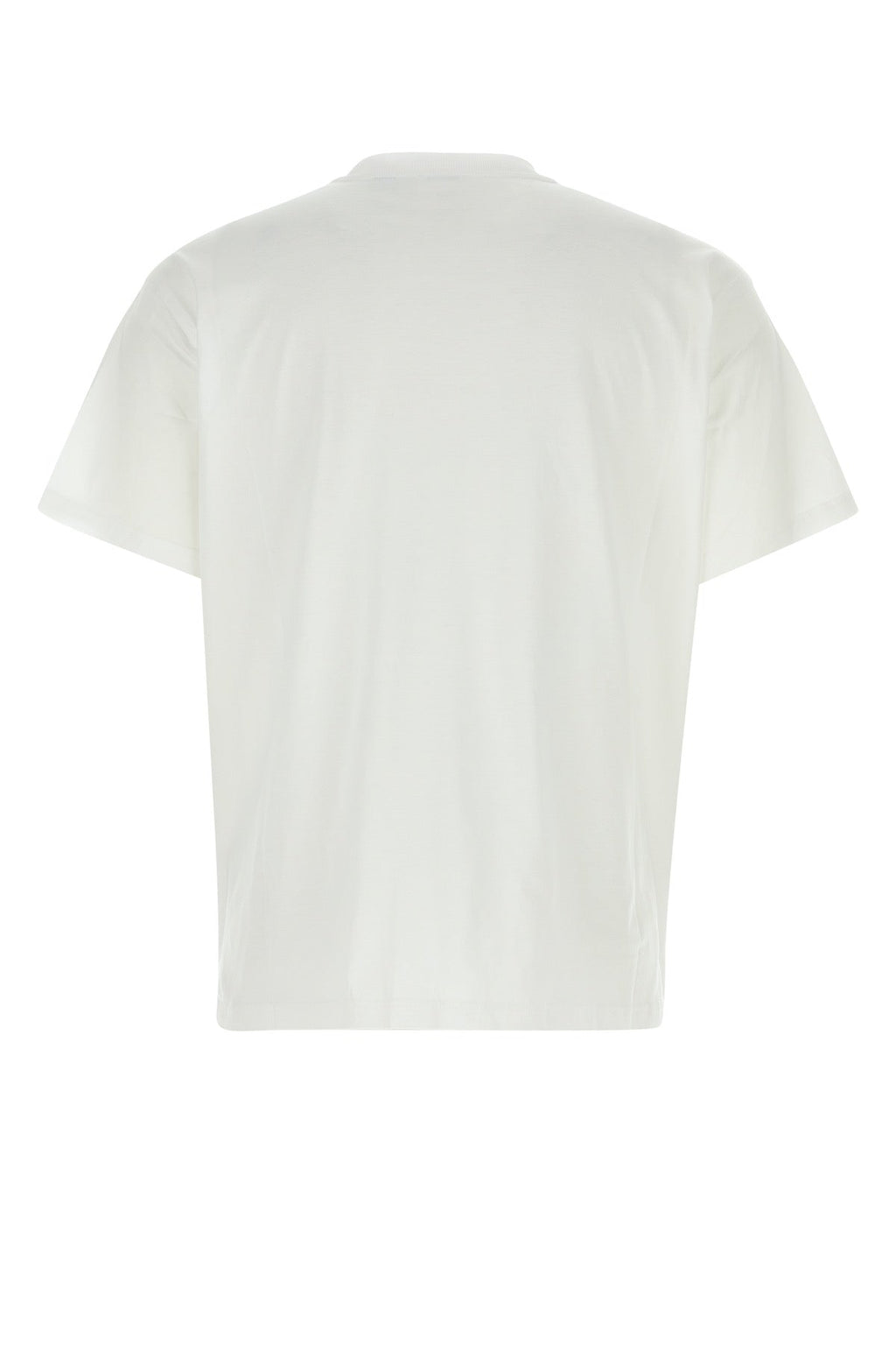 Burberry Men White Cotton T-Shirt