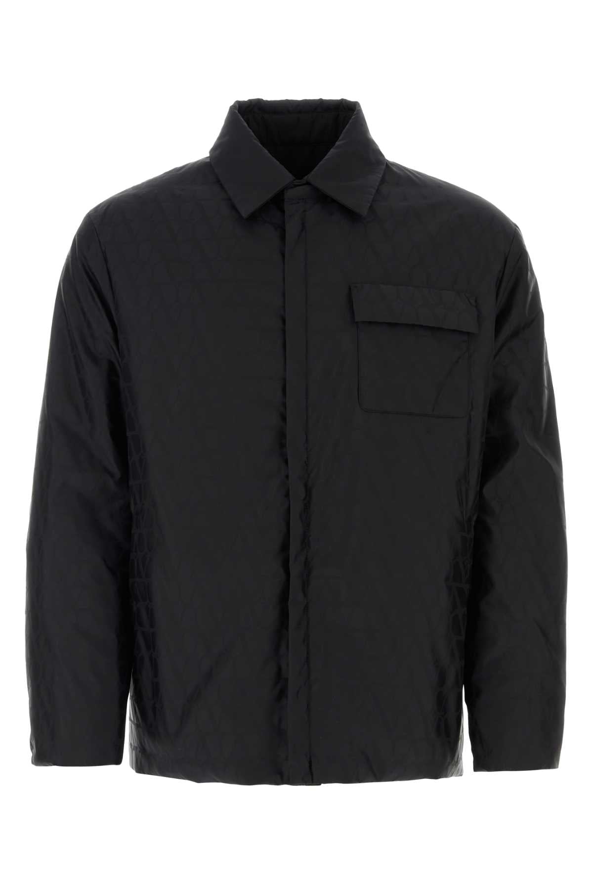 Valentino Garavani Men Black Toile Iconographe Shirt