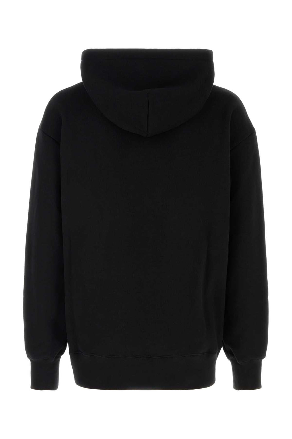 Valentino Garavani Men Black Cotton Sweatshirt