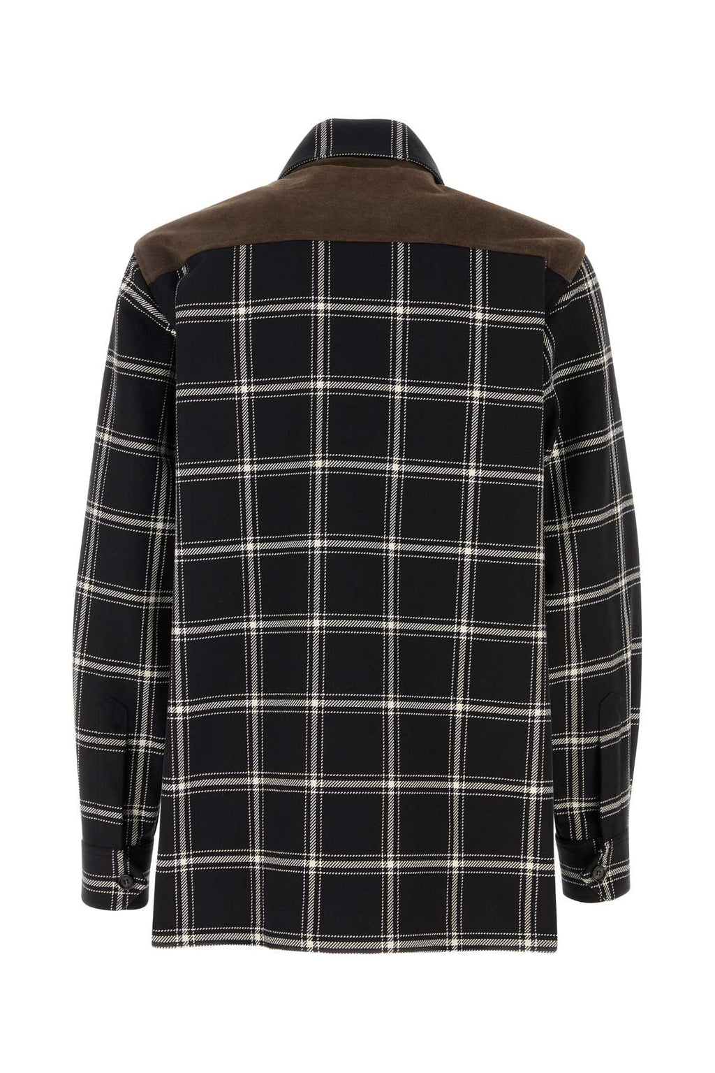 Alexander Mcqueen Men Embroidered Cotton Shirt