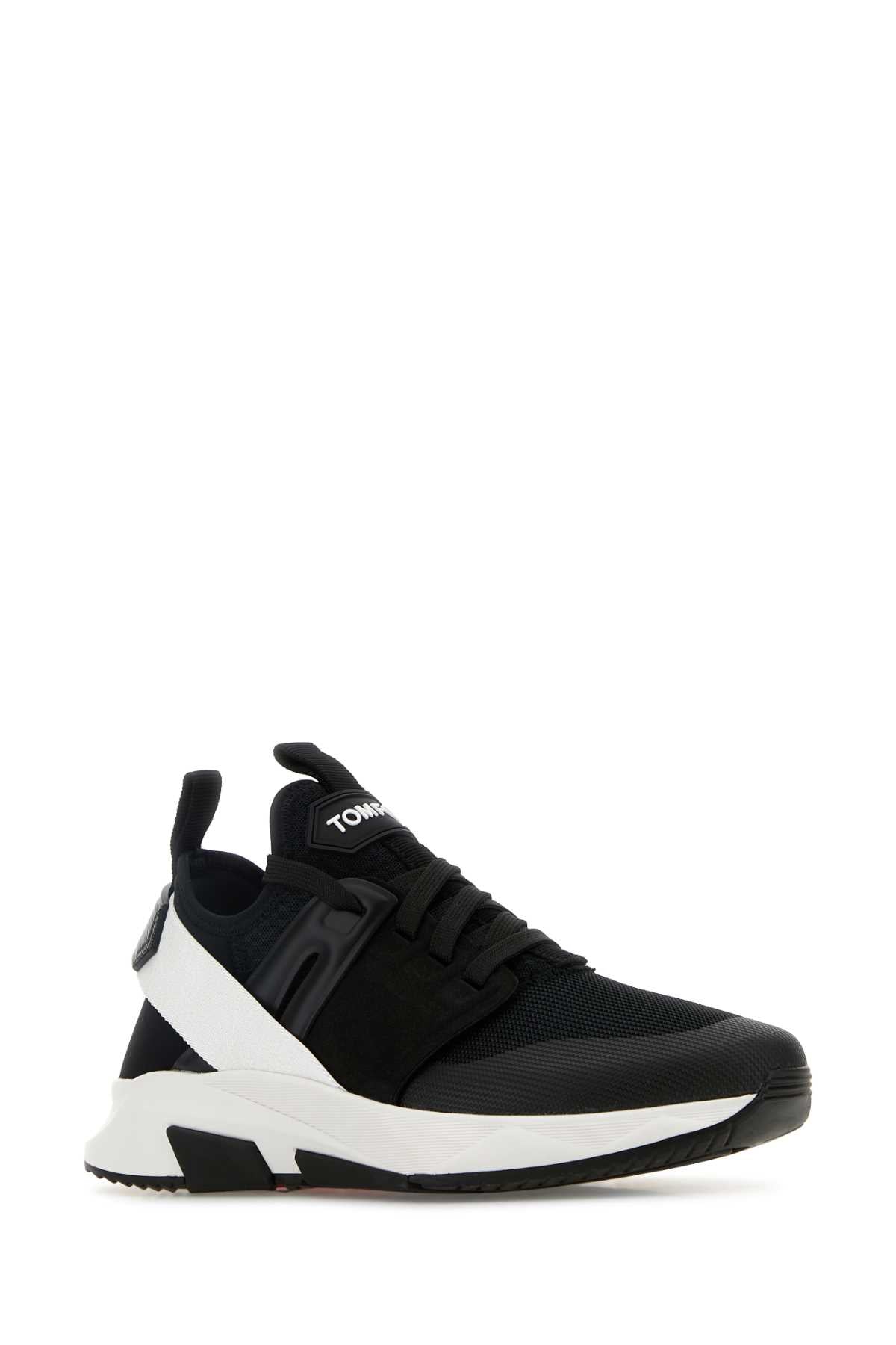 Tom Ford Men Black Jago Sneakers