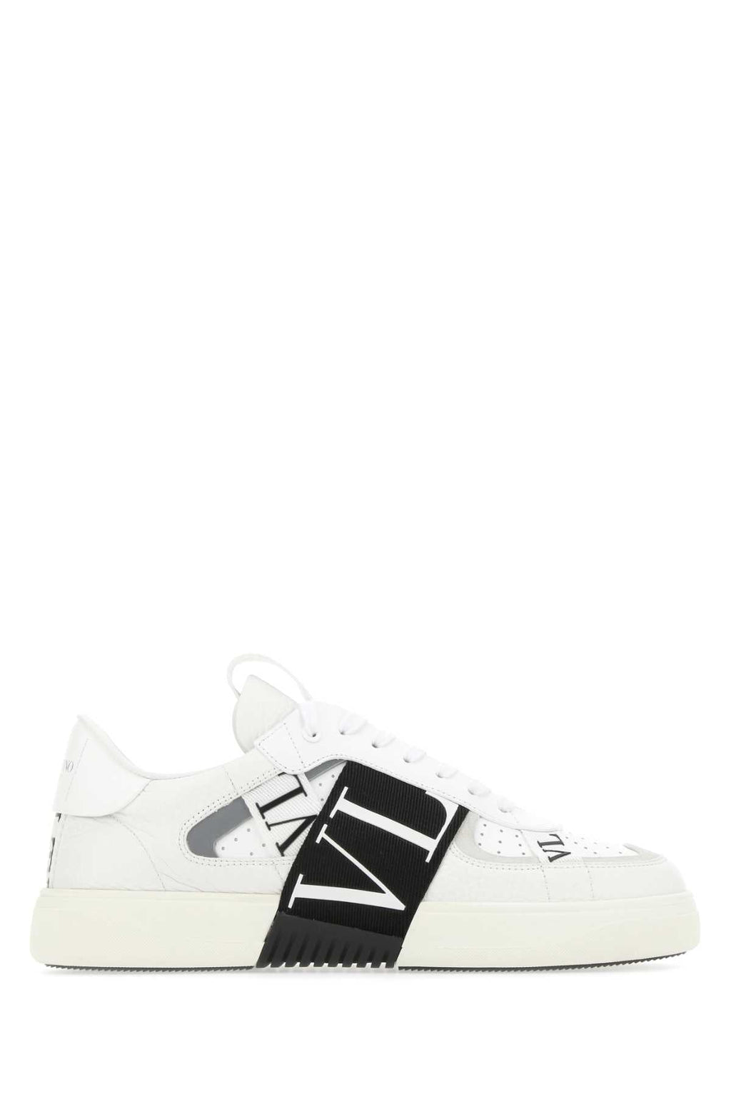 Valentino Garavani Men White Leather Vl7n Sneakers