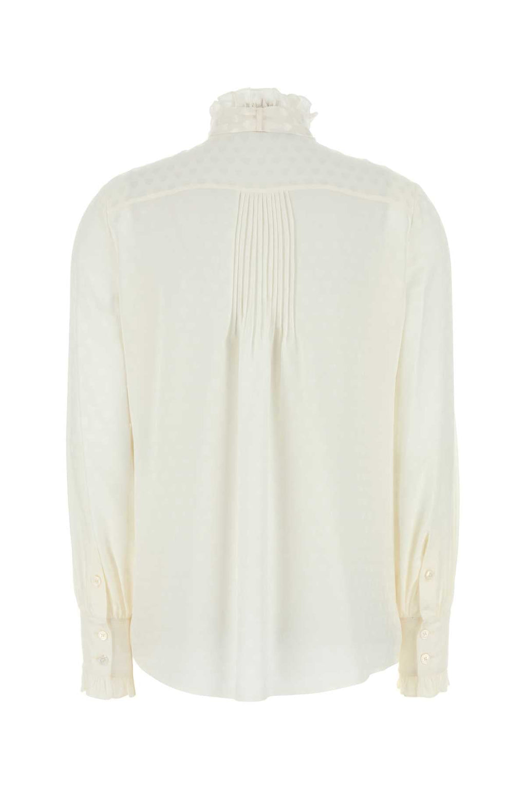 Valentino Garavani Women White Silk Shirt