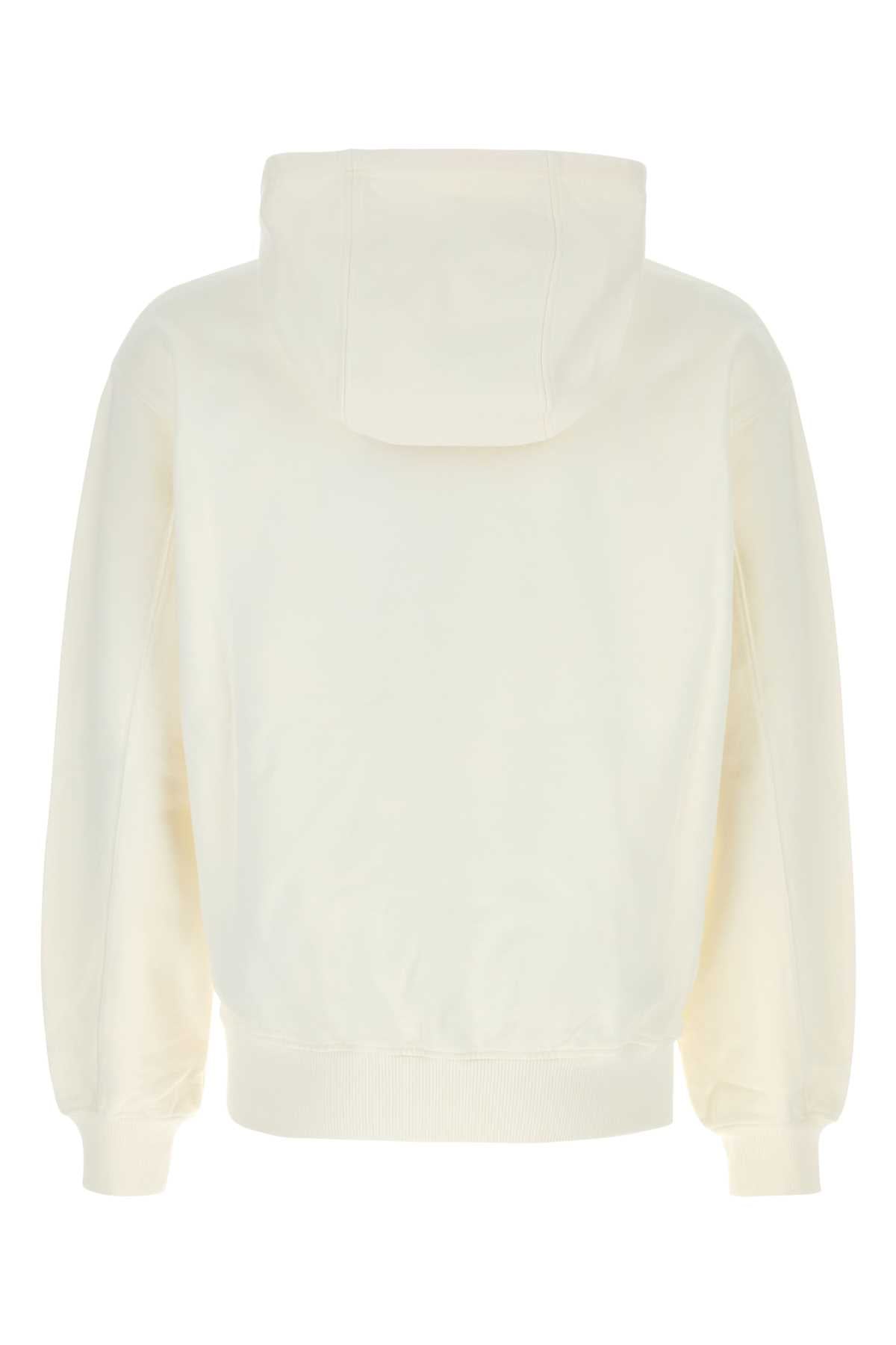 Casablanca Men White Cotton Sweatshirt