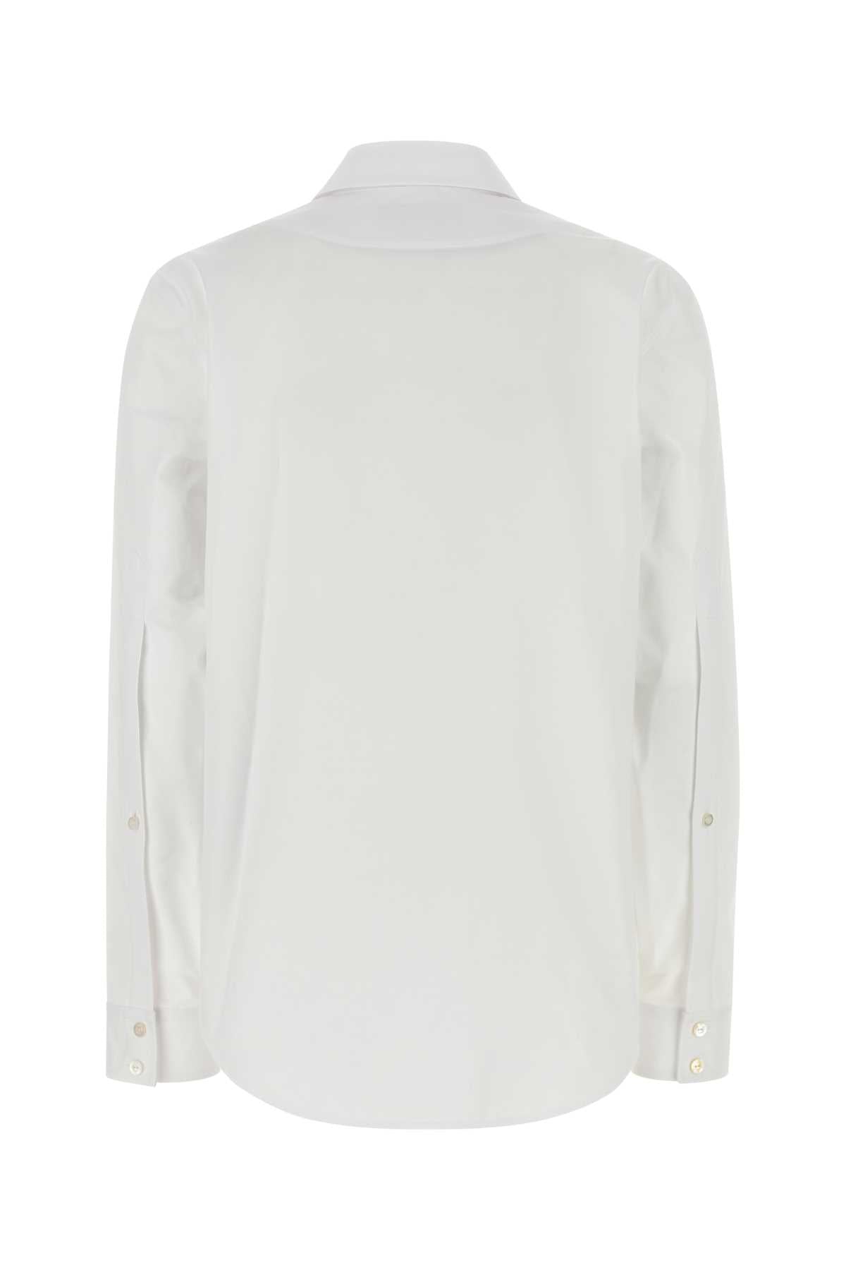 Gucci Women White Poplin Shirt