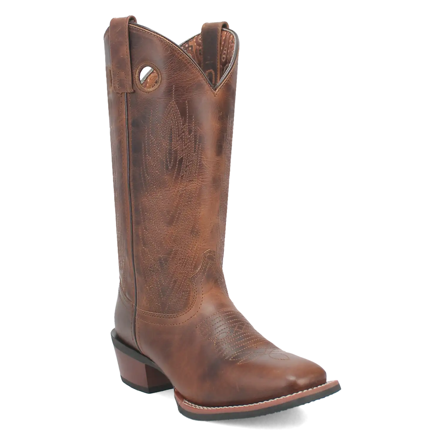 Laredo Sable - Women's Leather Cowgirl Boots Tan Regular