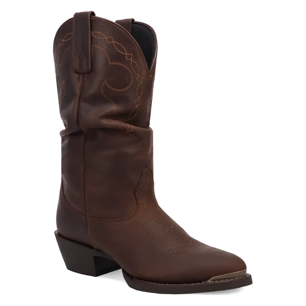 Laredo Lazy River - Women's Leather Cowgirl Boots Brown