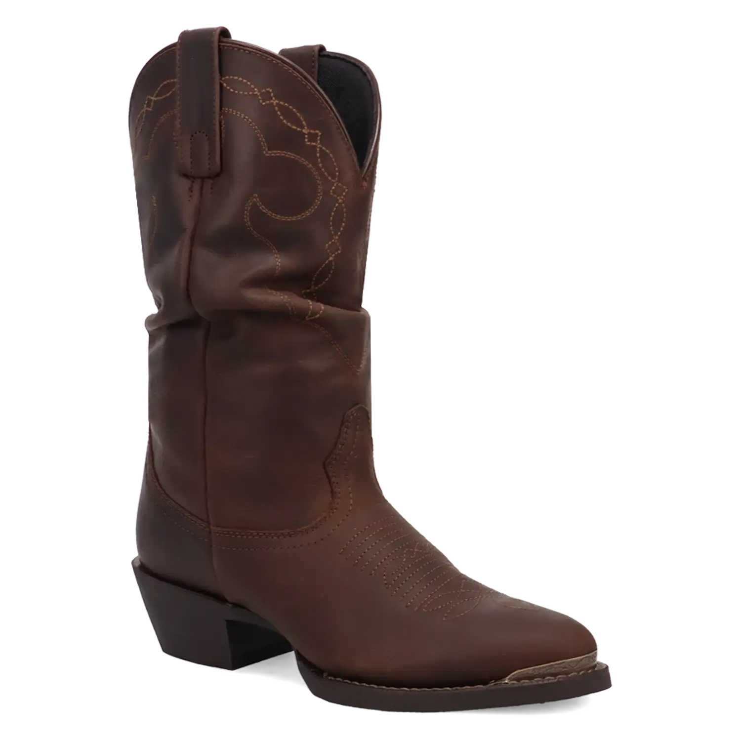 Laredo Lazy River - Women's Leather Cowgirl Boots Brown