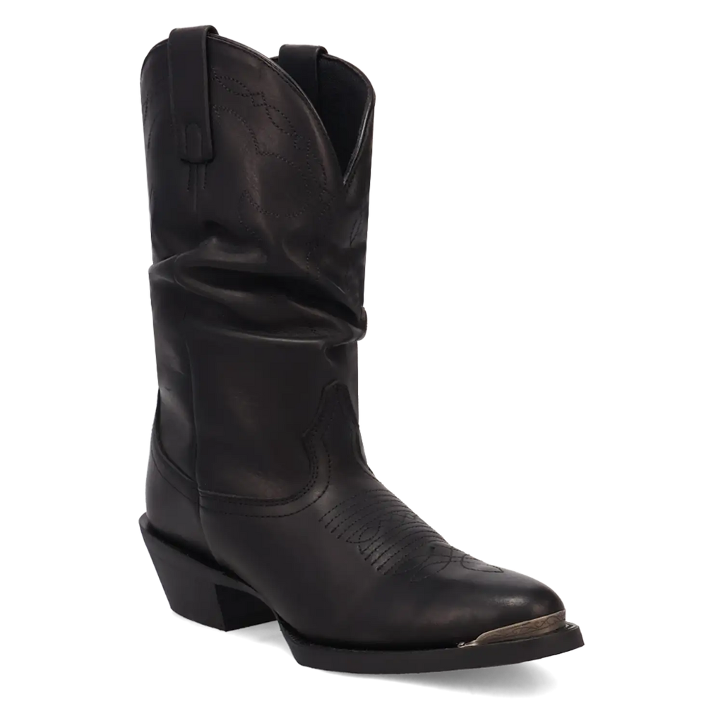 Laredo Lazy River - Women's Leather Cowgirl Boots Black