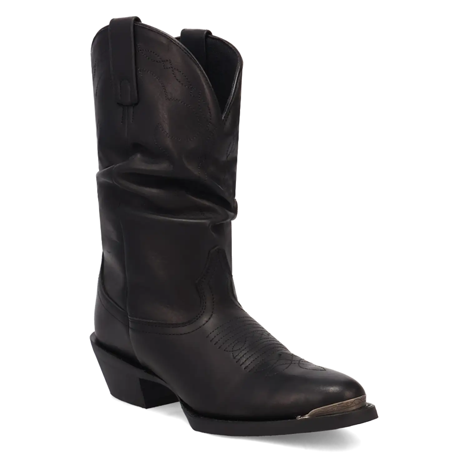 Laredo Lazy River - Women's Leather Cowgirl Boots Black