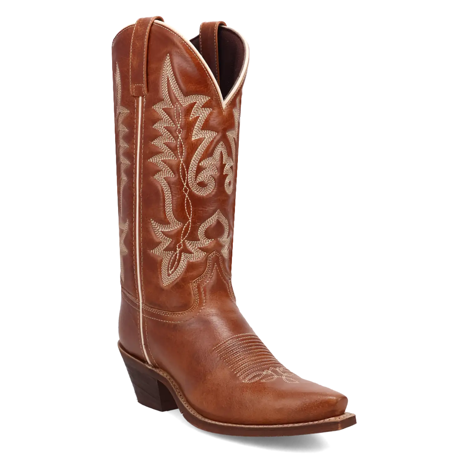 Laredo Carly - Women's Leather Cowgirl Boots Honey Regular