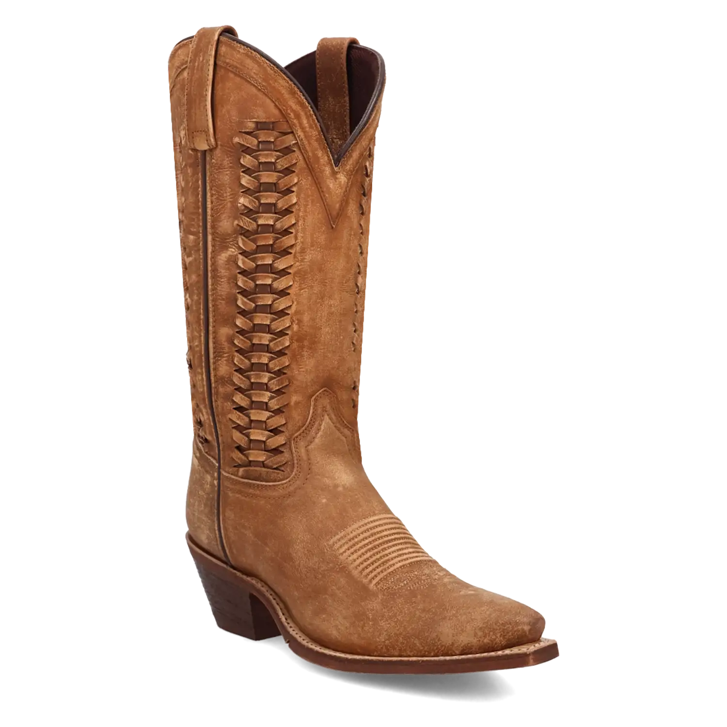 Laredo Ashlee - Women's Leather Cowgirl Boots Tan Regular