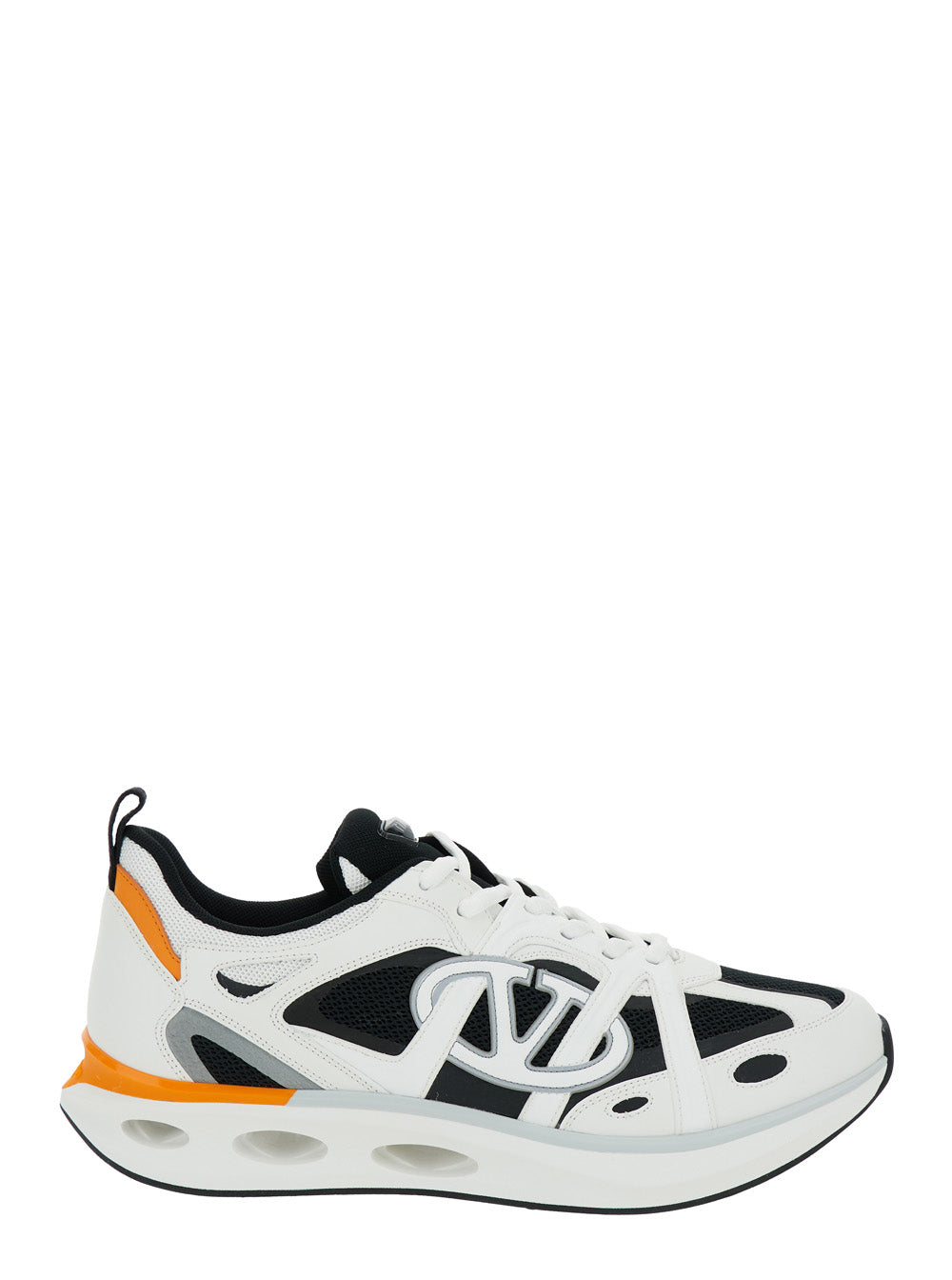 Valentino Garavani Men 'Easyjog' Multicolor Low Top Sneakers With Vlogo Detail In Tech Fabrics Man