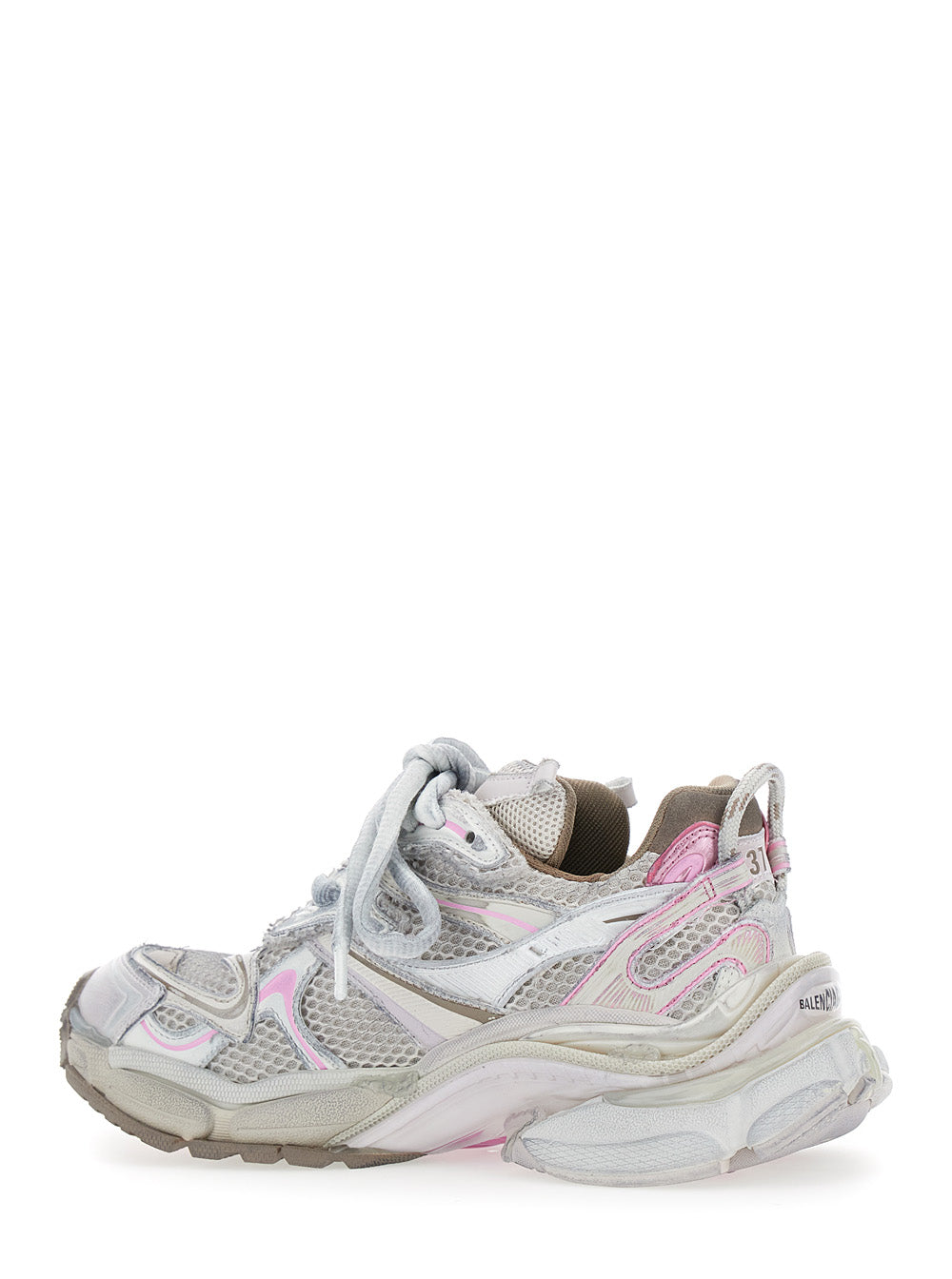 Balenciaga Women 'Runner 2.0' Multicolor Low Top Sneakers With Runner Logo In Tech Fabric Woman