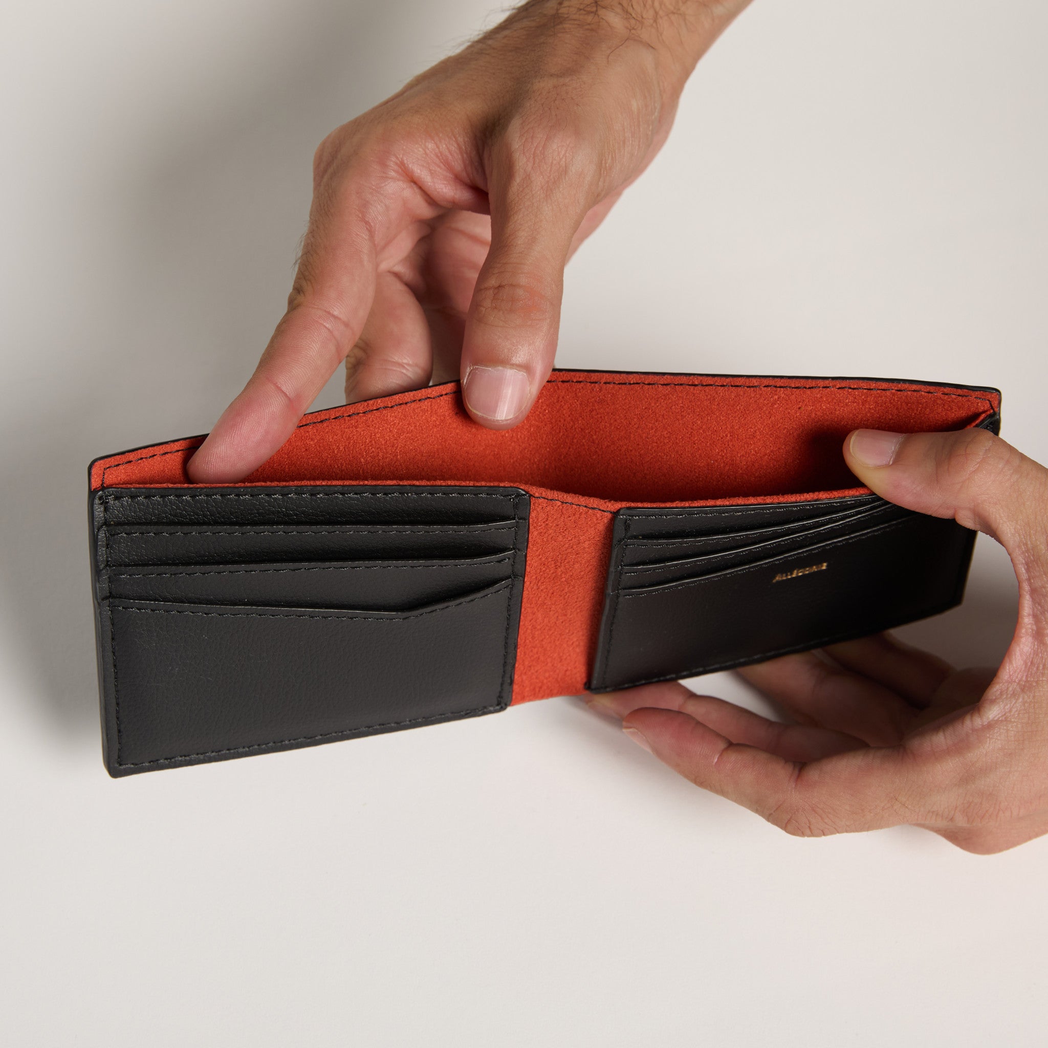 Gala Bifold Wallet (Black) Orange