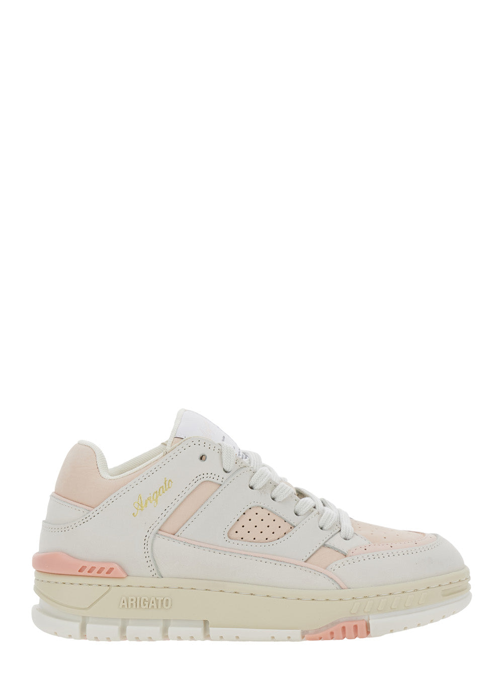 Axel Arigato Women 'Area Lo' Pink Low Top Sneakers With Logo Patch On The Tongue And Chunky Sole In Leather Woman