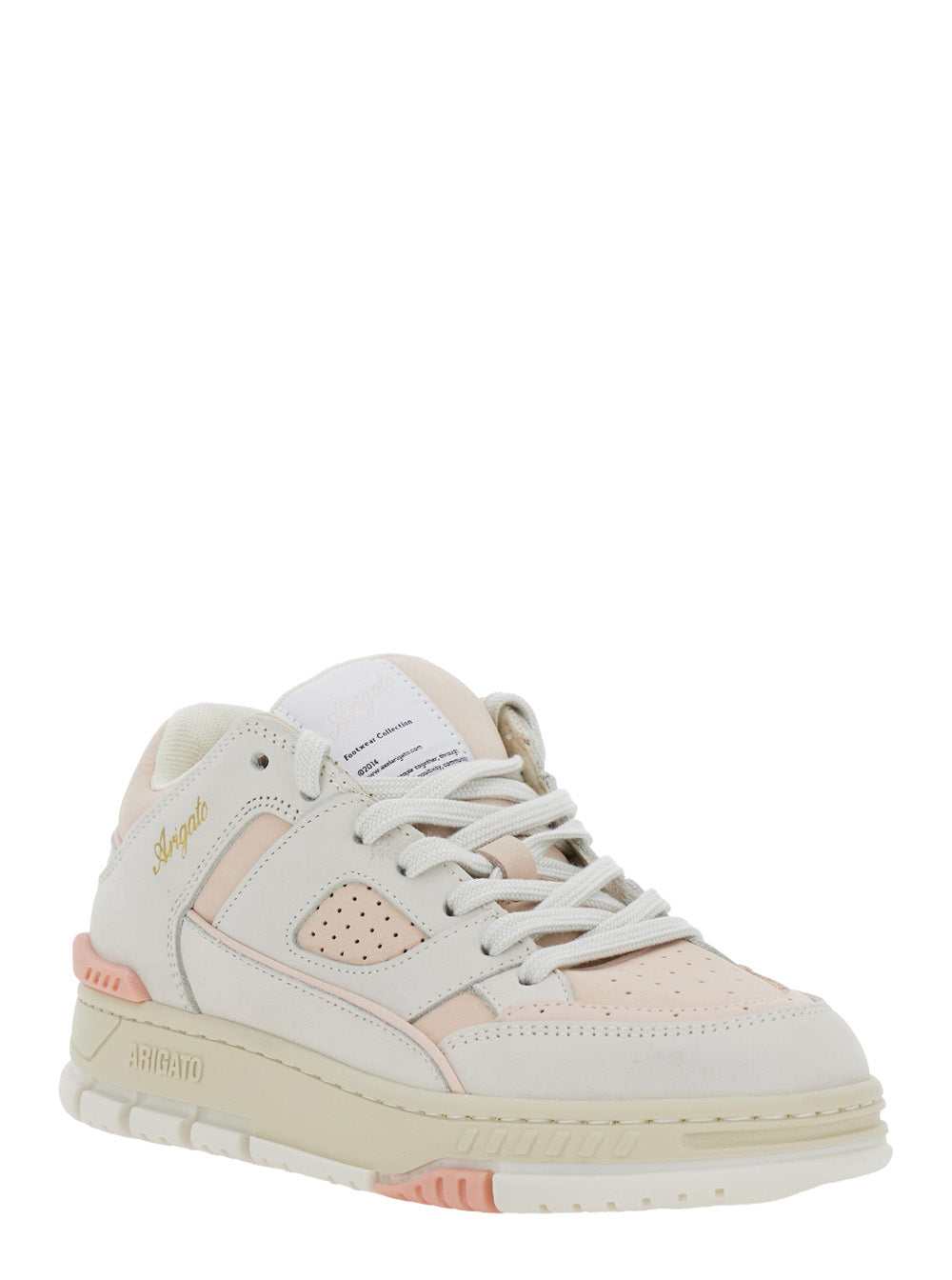 Axel Arigato Women 'Area Lo' Pink Low Top Sneakers With Logo Patch On The Tongue And Chunky Sole In Leather Woman