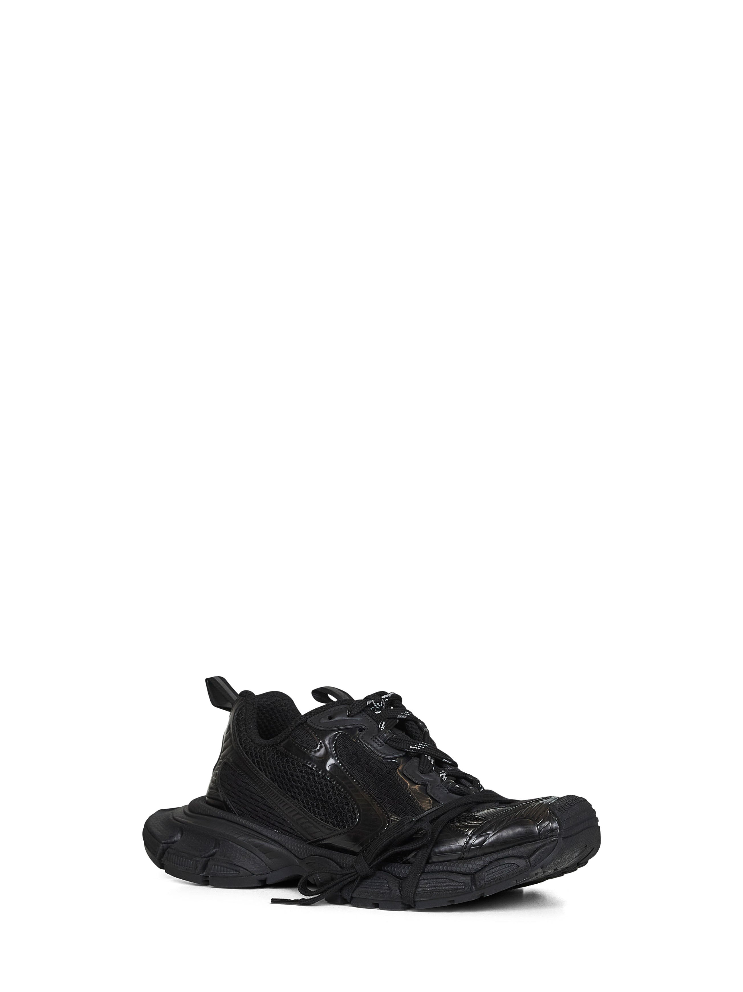 Balenciaga Men Black Mesh And Polyurethane 3Xl Sneakers