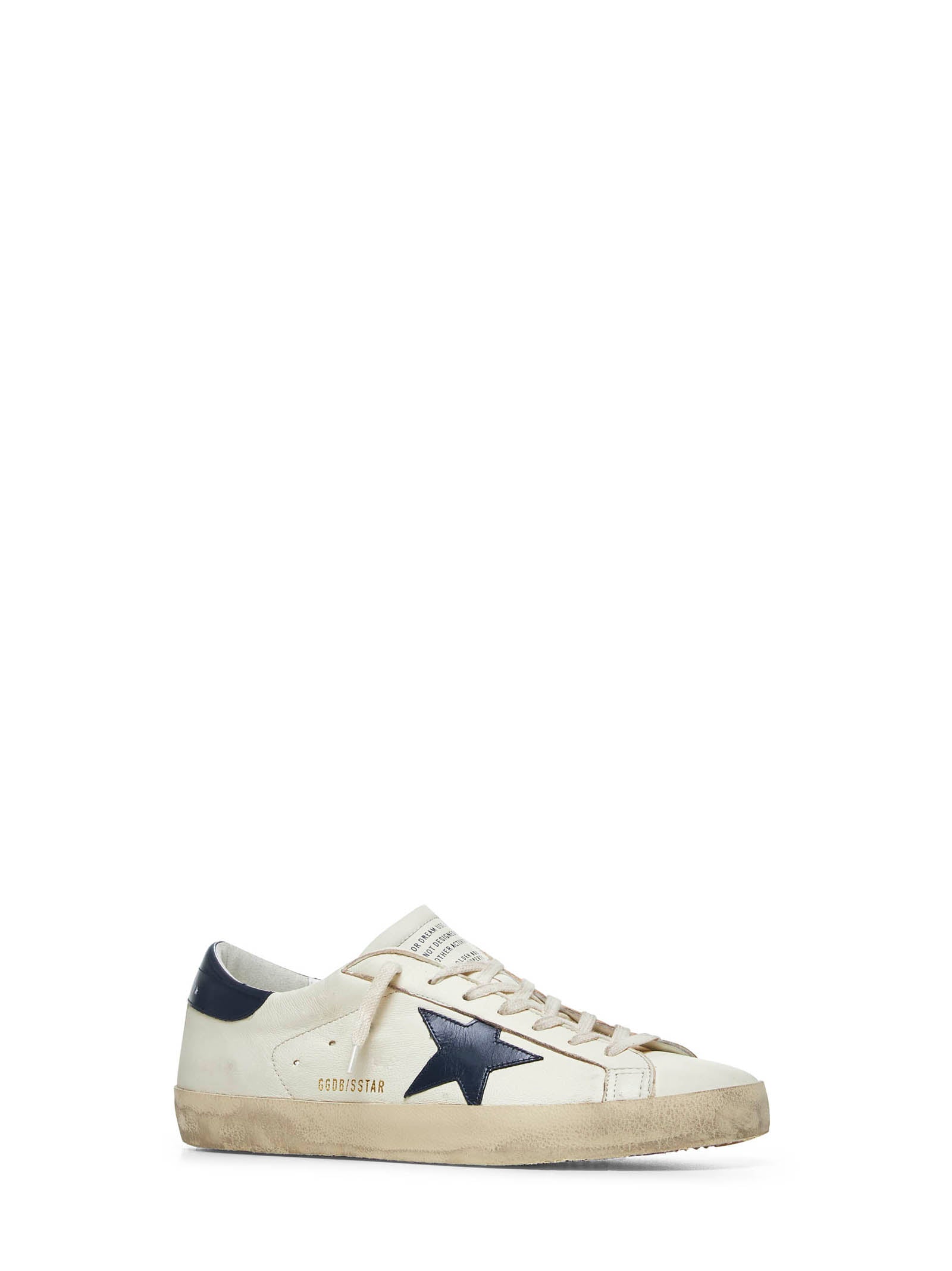 Golden Goose Men Ivory Super-Star Sneakers