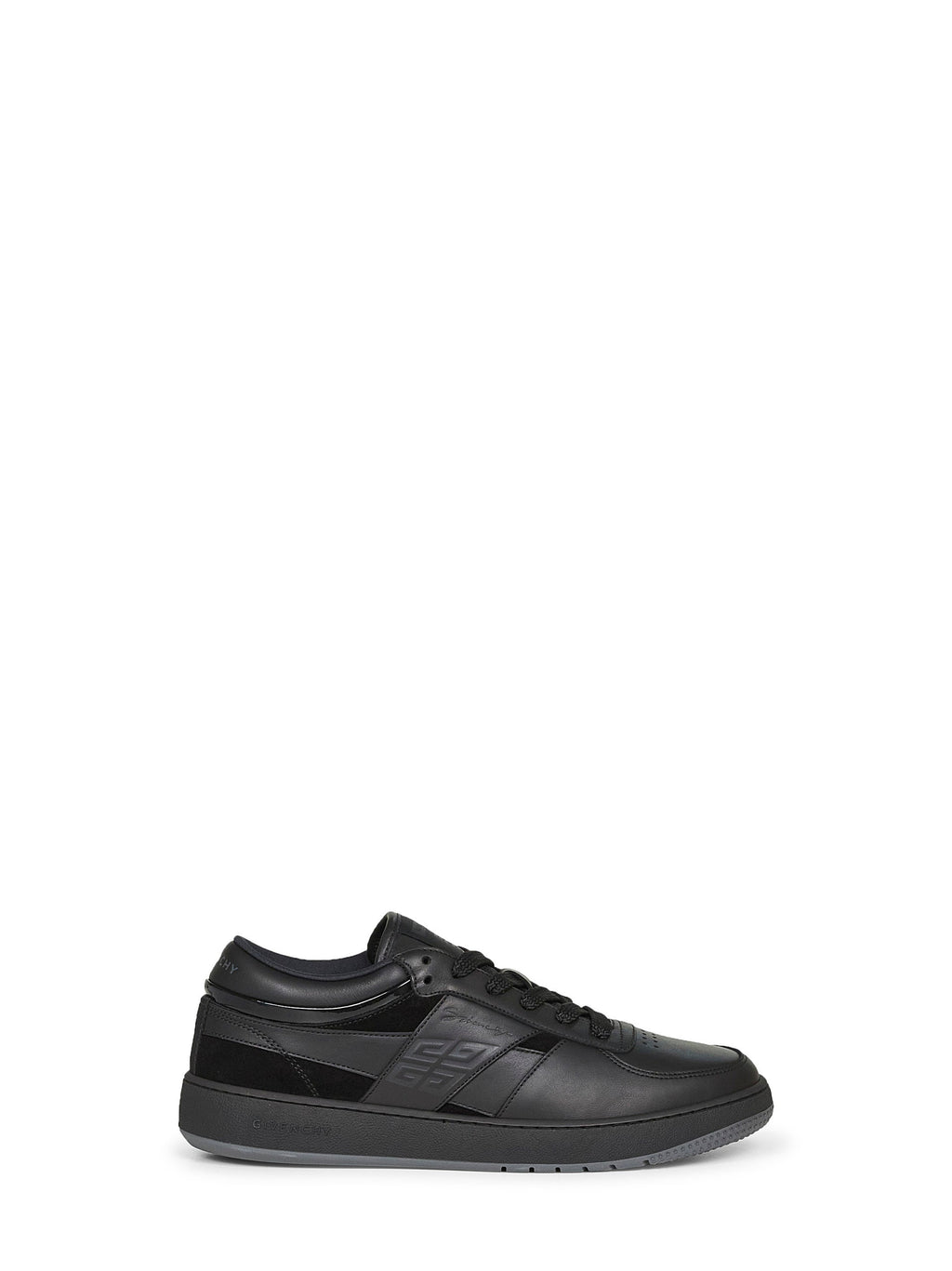 Givenchy Men Black Mixed Leathers G Move Sneakers
