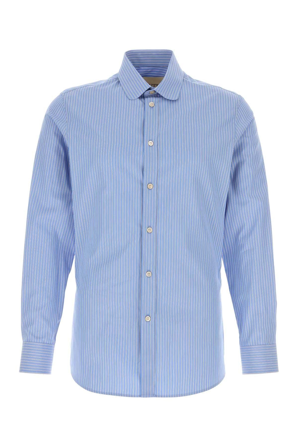Valentino Garavani Men Embroidered Poplin Shirt