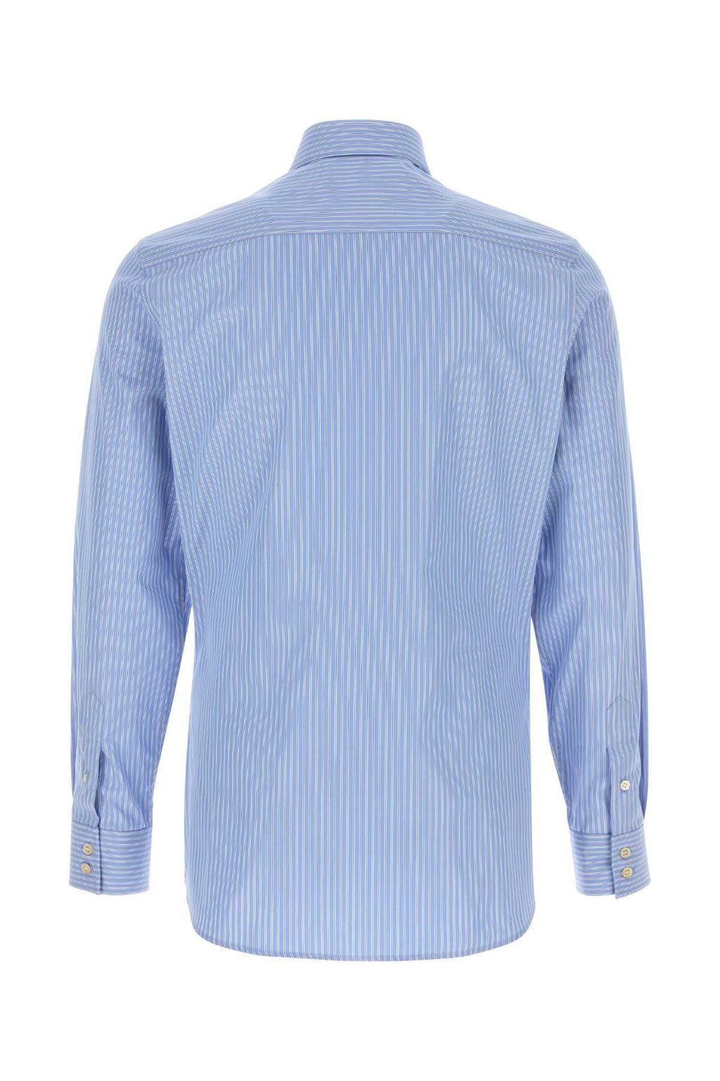Valentino Garavani Men Embroidered Poplin Shirt