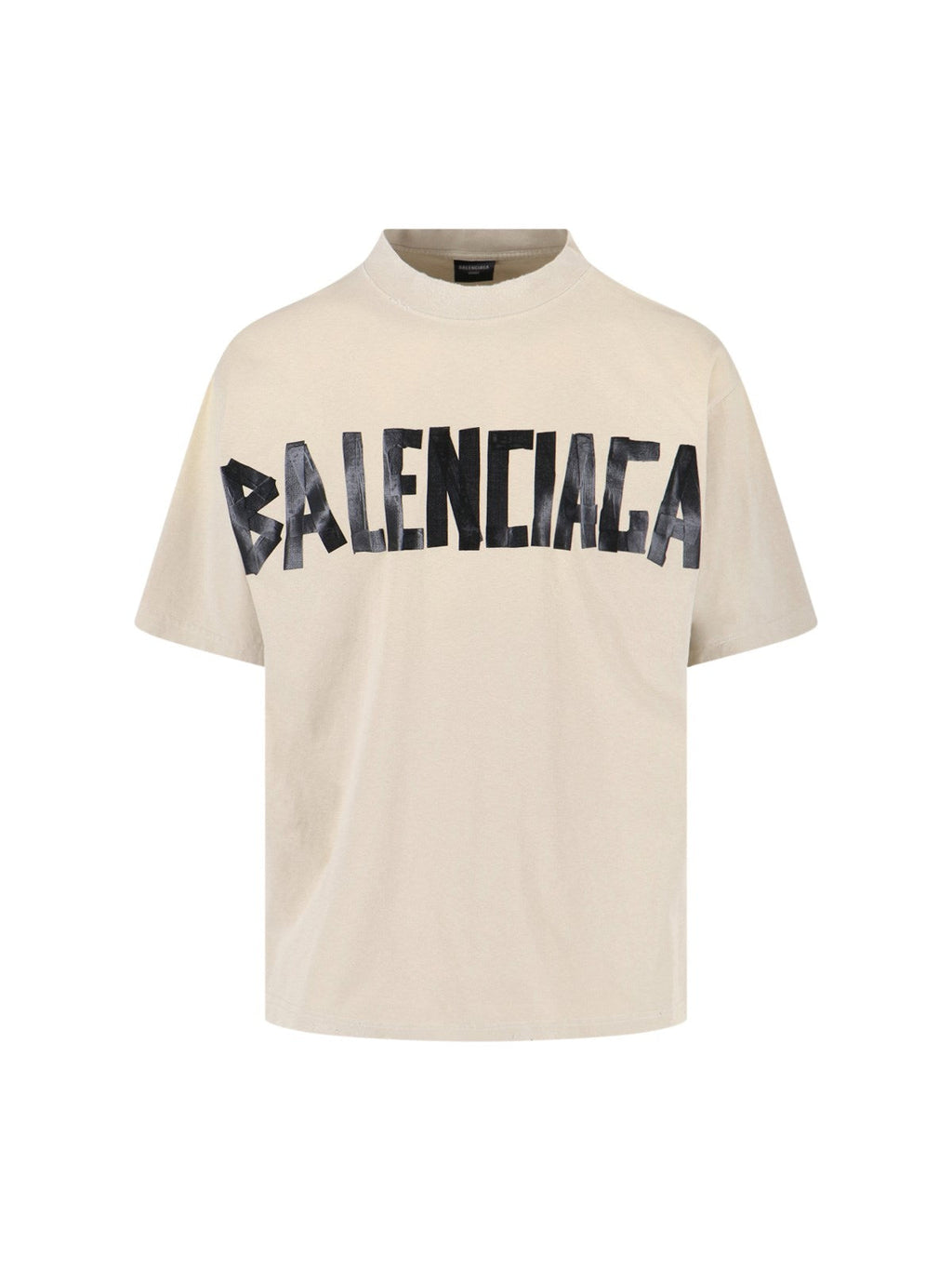 Balenciaga Men "Tape Type" T-Shirt