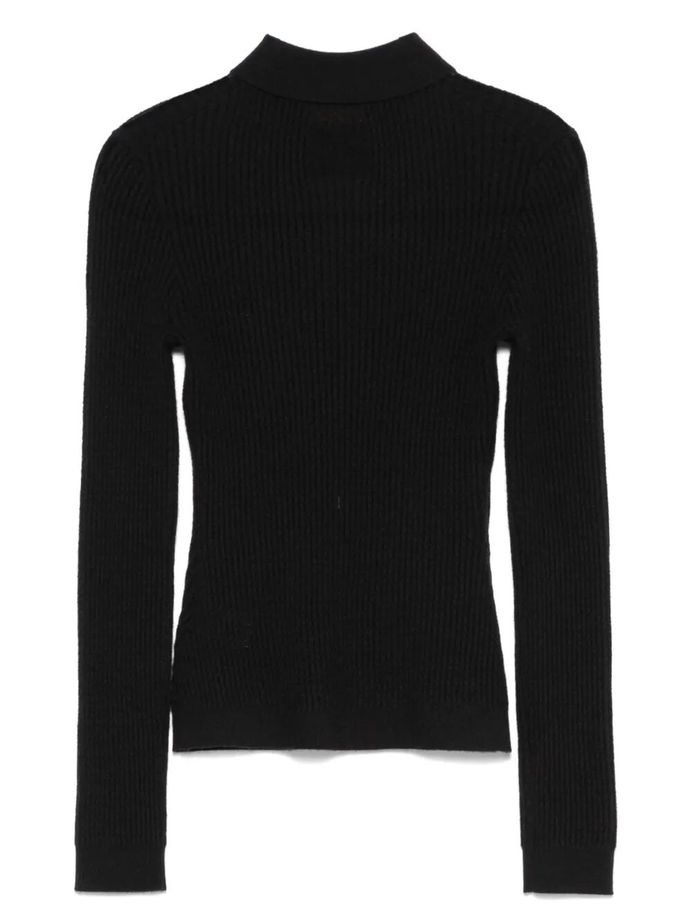 Guest In Residence Women Long Sleeves "Shrunken" Cashmere Polo Shirt