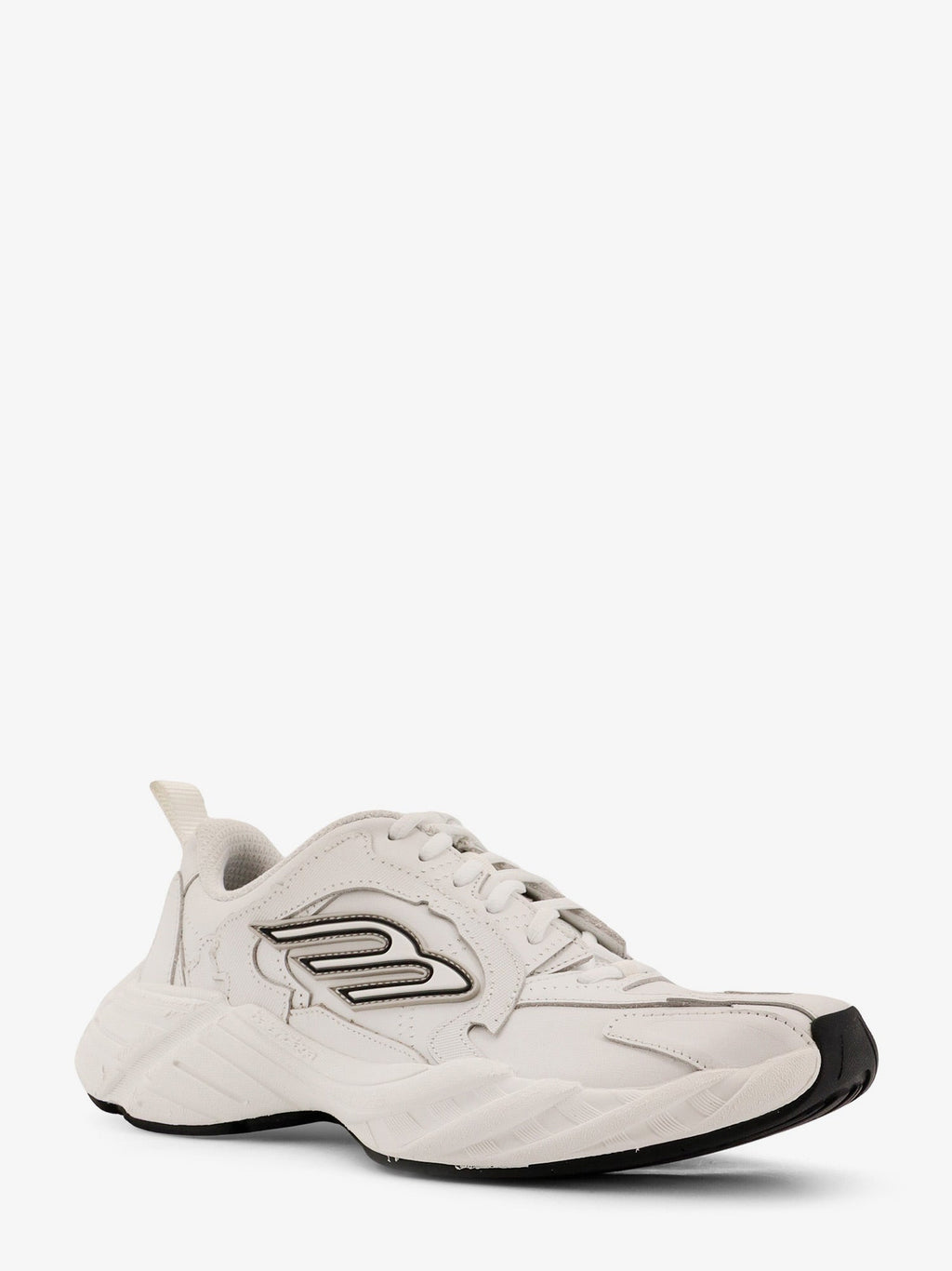 Balenciaga Women Monday Low-Top Sneakers In Leather