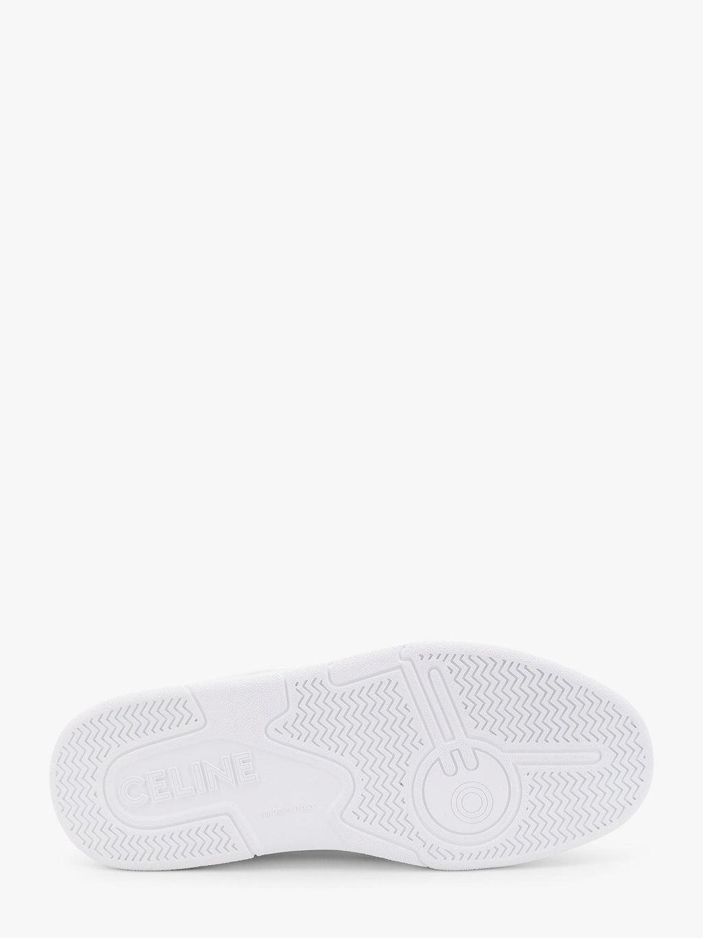 Celine Men Ct-09 Leather Sneakers With Mesh Inserts