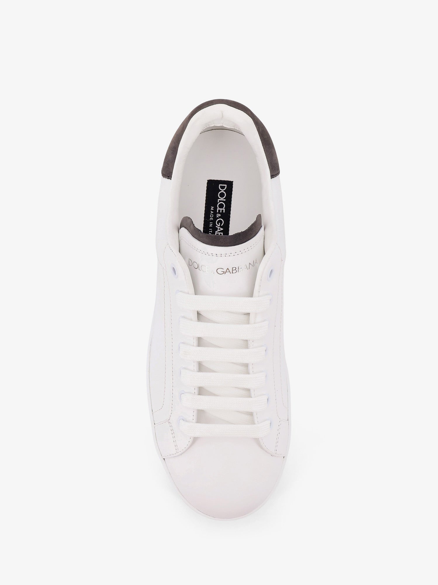 Dolce & Gabbana Men Low-Top Leather Sneakers