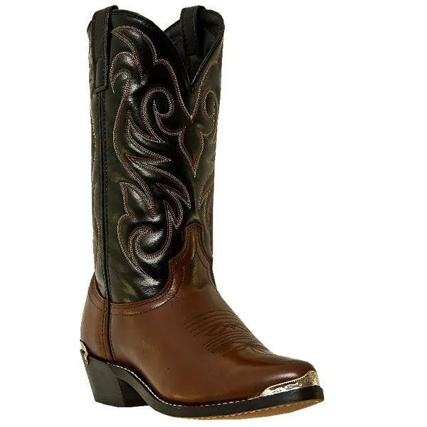 Laredo Nashville (Peanut Crunch/Black) - Men's Cowboy Boot Black