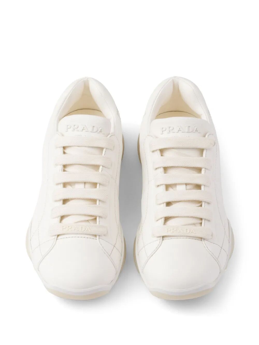 Prada Women Nappa Leather Sneakers